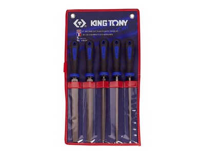 KING TONY Набор напильников с ручками