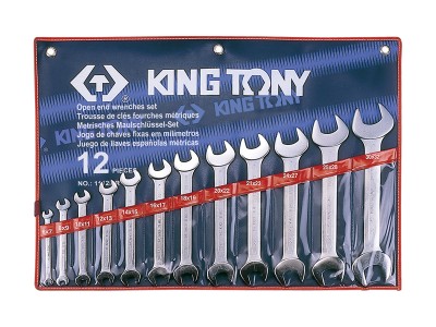 KING TONY Комплект рожковых ключей 12 пр